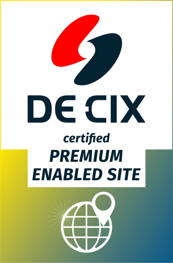 DECIX - Certified Premium Enabled Site